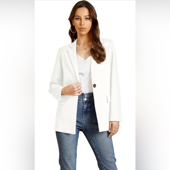 Extro&Vert Jackets & Blazers - NWT- EXTRO&VERT Women’s Long Sleeve Single Button Blazer Casual or Business